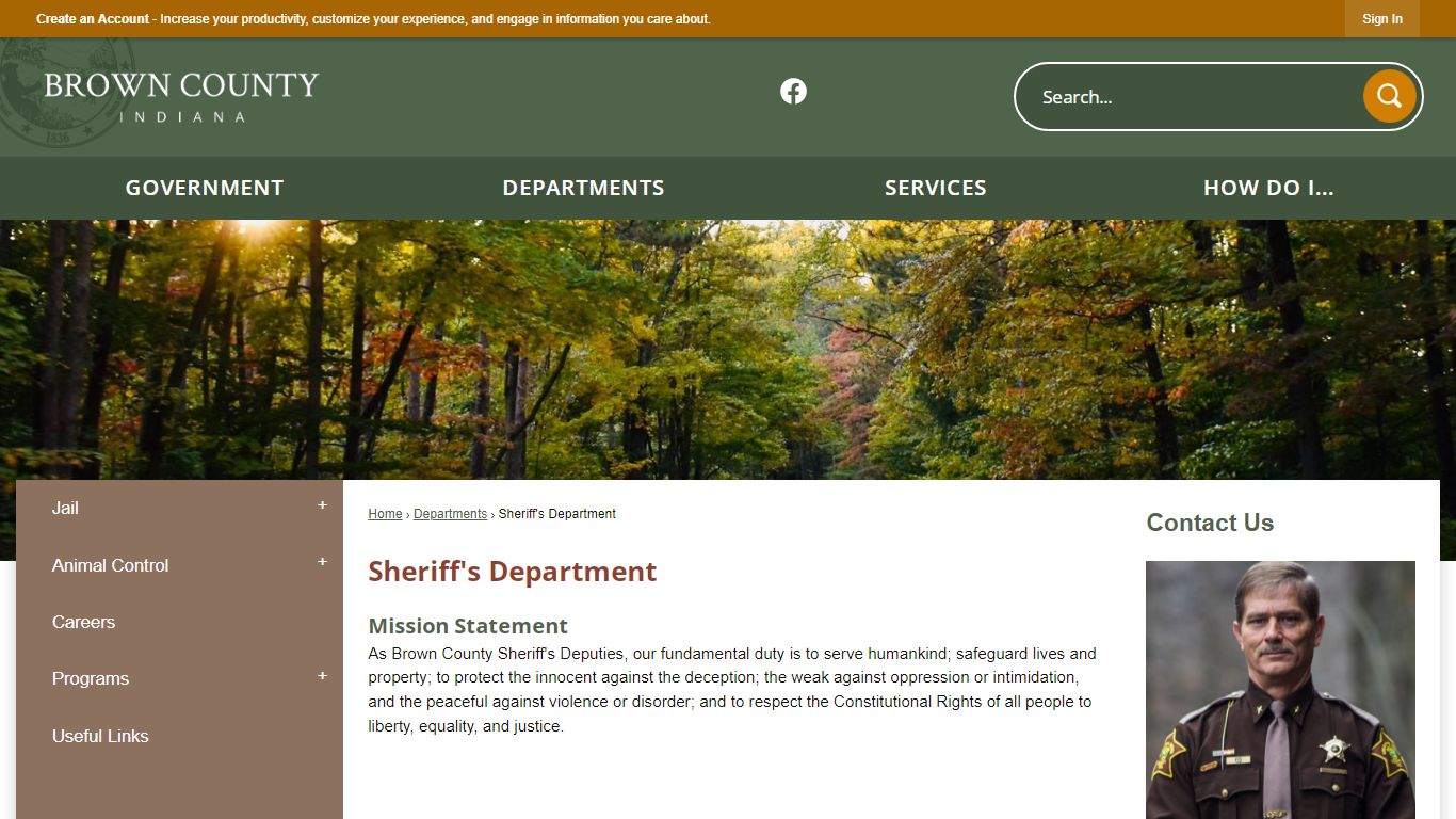 Sheriff's Department | Brown County, IN